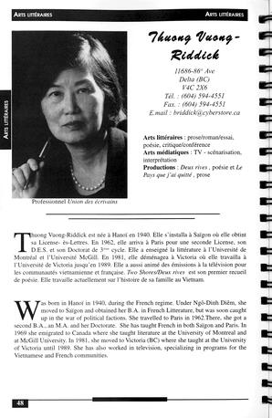  RÉPERTOIRE DES RESSOURCES CULTURELLES, 1997-1999   , page 50