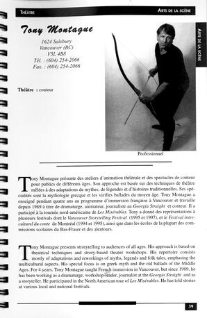   RÉPERTOIRE DES RESSOURCES CULTURELLES, 1997-1999   , page 41