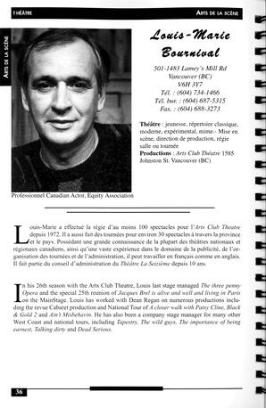   RÉPERTOIRE DES RESSOURCES CULTURELLES, 1997-1999   , page 38