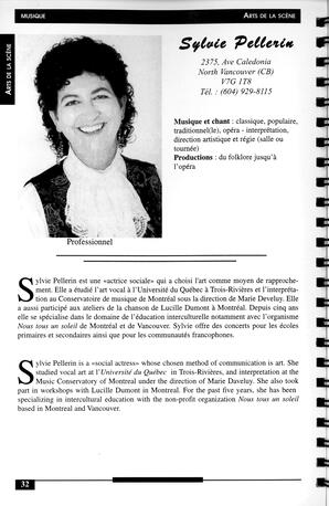   RÉPERTOIRE DES RESSOURCES CULTURELLES, 1997-1999   , page 34