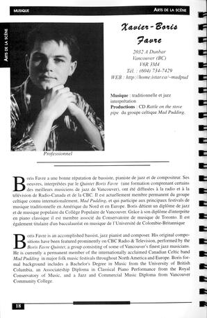   RÉPERTOIRE DES RESSOURCES CULTURELLES, 1997-1999   , page 20