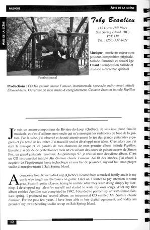   RÉPERTOIRE DES RESSOURCES CULTURELLES, 1997-1999   , page 14