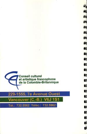   RÉPERTOIRE DES RESSOURCES CULTURELLES, 1997-1999   , page 114