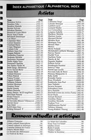   RÉPERTOIRE DES RESSOURCES CULTURELLES, 1997-1999   , page 111