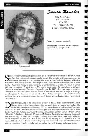   RÉPERTOIRE DES RESSOURCES CULTURELLES, 1997-1999   , page 10