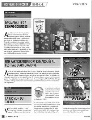   LE JOURNAL DU CSF, 2009   , page 38