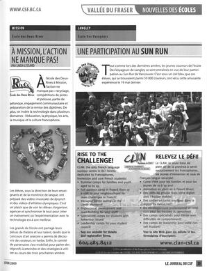   LE JOURNAL DU CSF, 2009   , page 31