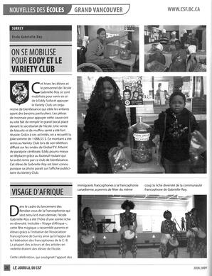   LE JOURNAL DU CSF, 2009   , page 26