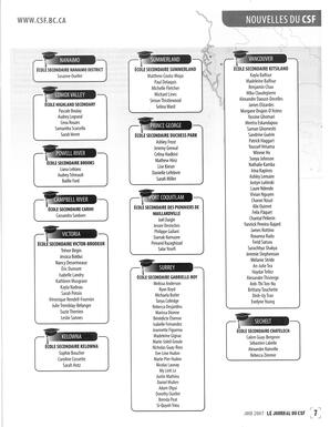   LE JOURNAL DU CSF, 2007   , page 7