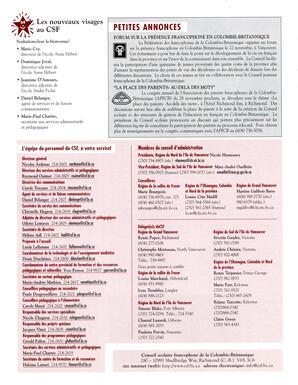   TRANSITION BULLETIN D'INFORMATION, 1997   , page 8