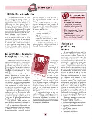   TRANSITION BULLETIN D'INFORMATION, 1997   , page 6
