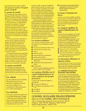   TRANSITION BULLETIN D'INFORMATION, 1996   , page 8
