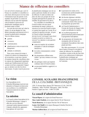   TRANSITION BULLETIN D'INFORMATION, 1996   , page 4
