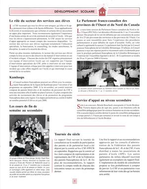   TRANSITION BULLETIN D'INFORMATION, 1999   , page 3