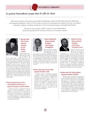   TRANSITION BULLETIN D'INFORMATION, 1999   , page 10