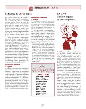   TRANSITION BULLETIN D'INFORMATION, 1999   , page 3