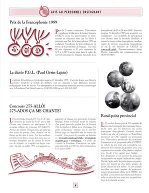   TRANSITION BULLETIN D'INFORMATION, 1998   , page 9