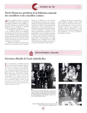   TRANSITION BULLETIN D'INFORMATION, 1998   , page 4