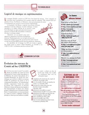   TRANSITION BULLETIN D'INFORMATION, 1998   , page 10