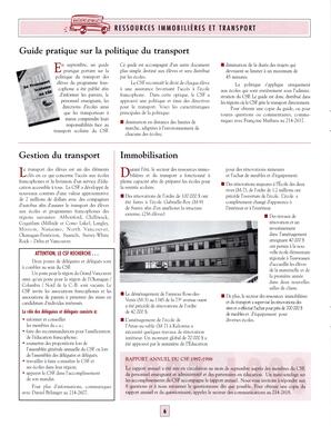   TRANSITION BULLETIN D'INFORMATION, 1998   , page 6