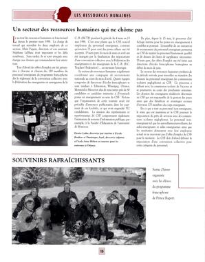   TRANSITION BULLETIN D'INFORMATION, 1998   , page 10