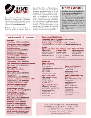   TRANSITION BULLETIN D'INFORMATION, 1998   , page 8