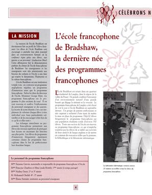   TRANSITION BULLETIN D'INFORMATION, 1998   , page 4