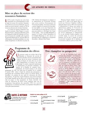   TRANSITION BULLETIN D'INFORMATION, 1998   , page 2