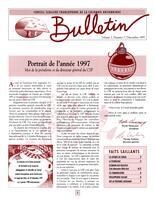TRANSITION BULLETIN D'INFORMATION, 1997
