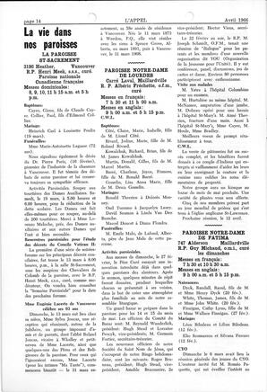   L'APPEL, LE MAGAZINE FRANCO-COLOMBIEN, 1966   , page 14