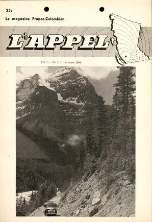   L'APPEL, LE MAGAZINE FRANCO-COLOMBIEN, 1966   , page 1
