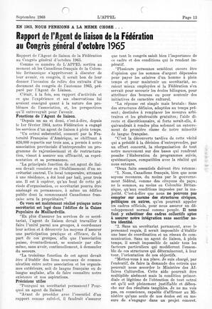   L'APPEL, LE MAGAZINE FRANCO-COLOMBIEN, 1968   , page 13