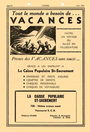   L'APPEL, LE MAGAZINE FRANCO-COLOMBIEN, 1968   , page 20