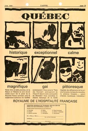   L'APPEL, LE MAGAZINE FRANCO-COLOMBIEN, 1968   , page 19