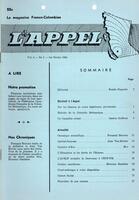 L'APPEL, LE MAGAZINE FRANCO-COLOMBIEN, 1968
