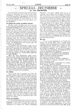   L'APPEL, LE MAGAZINE FRANCO-COLOMBIEN, 1968   , page 13