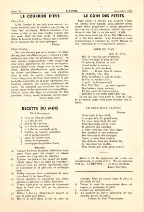   L'APPEL, LE MAGAZINE FRANCO-COLOMBIEN, 1965   , page 10