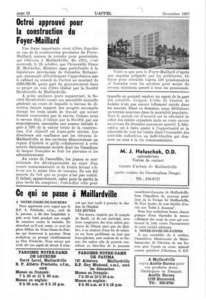   L'APPEL, LE MAGAZINE FRANCO-COLOMBIEN, 1967   , page 12