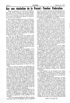   L'APPEL, LE MAGAZINE FRANCO-COLOMBIEN, 1967   , page 8