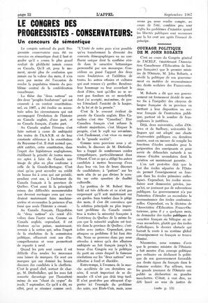   L'APPEL, LE MAGAZINE FRANCO-COLOMBIEN, 1967   , page 12