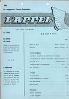 L'APPEL, LE MAGAZINE FRANCO-COLOMBIEN, 1967