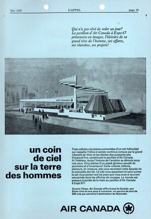   L'APPEL, LE MAGAZINE FRANCO-COLOMBIEN, 1967   , page 19