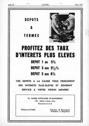   L'APPEL, LE MAGAZINE FRANCO-COLOMBIEN, 1967   , page 16