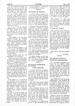   L'APPEL, LE MAGAZINE FRANCO-COLOMBIEN, 1967   , page 10