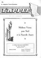 L'APPEL, LE MAGAZINE FRANCO-COLOMBIEN, 1966