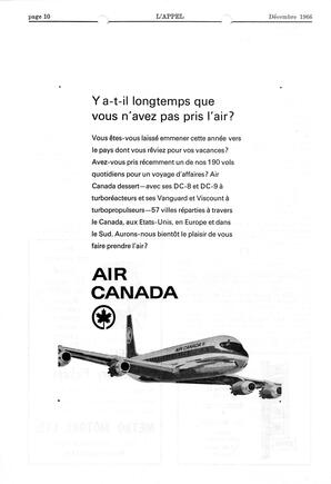   L'APPEL, LE MAGAZINE FRANCO-COLOMBIEN, 1966   , page 10