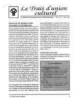 LE TRAIT D'UNION CULTUREL, 1994