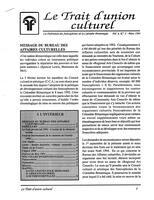 LE TRAIT D'UNION CULTUREL, 1994