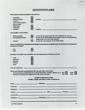   LE TRAIT D'UNION CULTUREL, 1994   , page 6