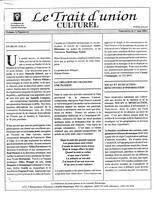 LE TRAIT D'UNION CULTUREL, 1993